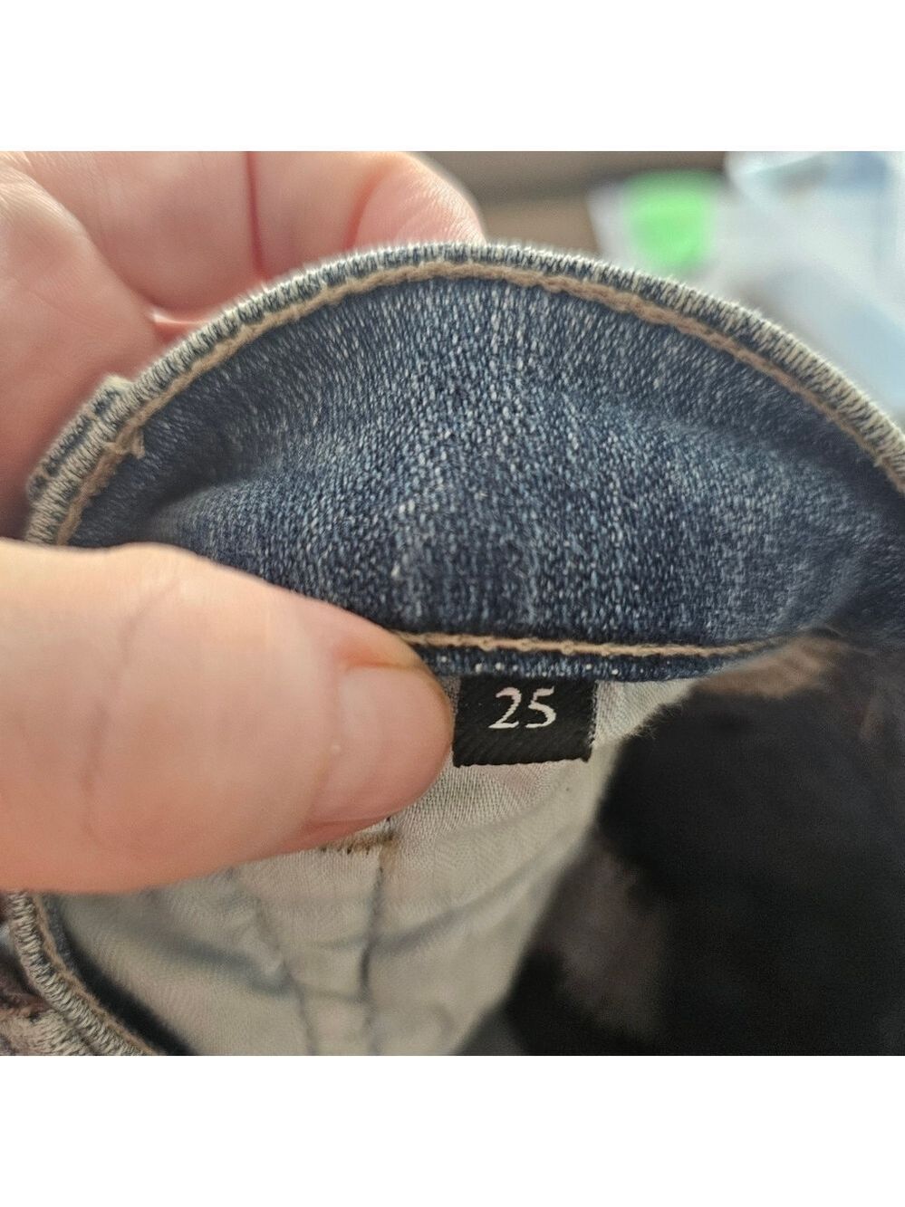 7FAM High Waist Slim Kick Jeans - Picture 7 of 7